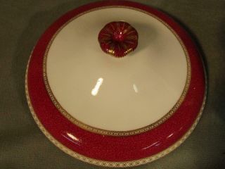 EXQUISITE WEDGWOOD ULANDER RUBY POWDER 9 