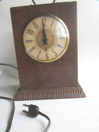 Vintage Patented Electric Clock Timer Bank Save - A - Matic Weird