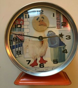 Sesame Street alarm clock Bayard France 1980 2