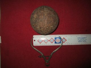 12 Confederate Solid - Shot Cannon Ball (battle Of Stones River,  Tennessee)