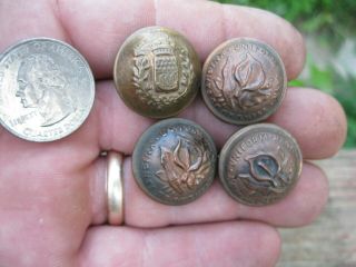 Group 3.  Civil War Buttons Old Possib.  Confederate Richmond Ky Estate Rare Find