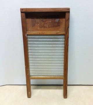 Vintage National Washboard Co.  Glass No 864,  Made is USA - Domestic Science 5