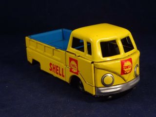 Vintage Tin Toy Truck Combi Volkswagen Shell Japan