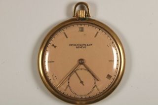 Vintage Patek Philippe Pink Gold Pocketwatch