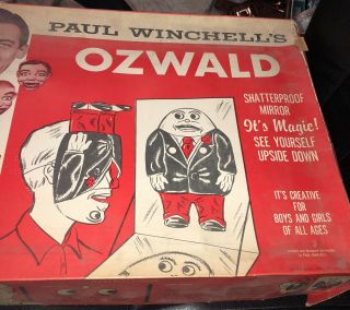 1961 Ozwald,  Paul Winchell’s Upside - Down Man Toy Face Mask 3