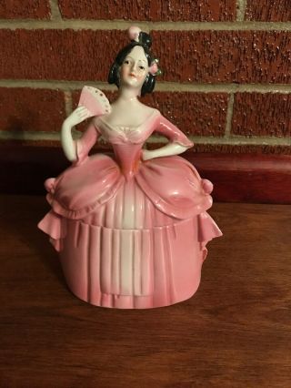Madame Pompadour Erphila Pink Dresser Doll Germany Rare Color
