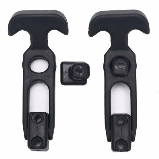 2 Pack Rubber T - Handle Draw Latches For Ozark Cooler Tool Box Golf Cart Hood