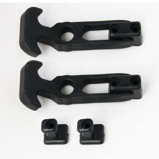 2 Pack Rubber T - Handle Draw Latches for Ozark Cooler Tool Box Golf Cart Hood 4