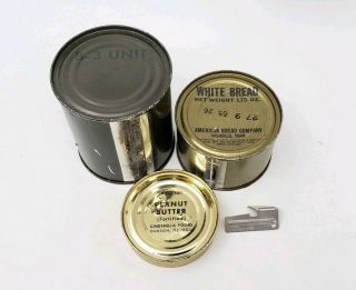1965 C Ration Vietnam War Variety Pack - W/ P - 38 Can Opener - Mci