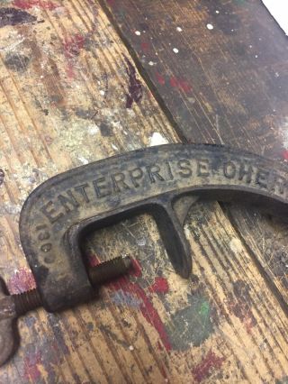 Antique Cast Iron No 1 Enterprise Cherry Stoner 1463 2