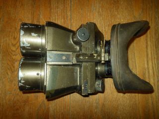 WW2 German Luftwaffe D.  F.  10x80 Flak Fernrohr - AIRCRAFT FLAK SPOTTING BINOCULAR 2