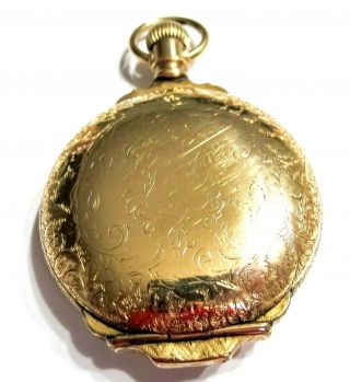 56mm - 18s Fahys Gold Filled - Box Hinge - Pocket Watch Case (t30)