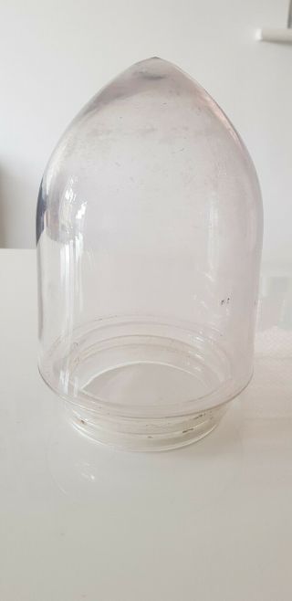 Vintage Coughtrie ? Sg10 Swan Neck Corner Lamp Glass Diffuser
