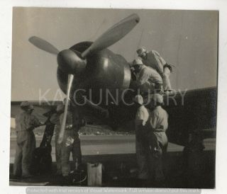 Wwii Japanese Photo: Navy Air Force Fighter Plane