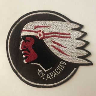 Wwii Usaaf 345th Bomb Group,  5th Air Force " Air Apaches " Jacket Patch