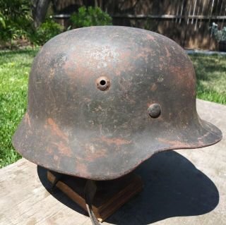 WW2 German or Romanian M35 Helmet size 66 2