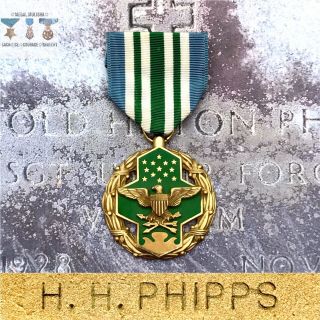 NAMED US VIETNAM WAR JOINT SERVICE COMMENDATION MEDAL GROUP M/SGT HAROLD PHIPPS 4