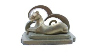 Frankart Signed Bookend,  1920 