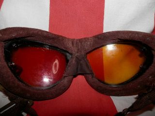 WW2 Japanese Goggles of sunglasses of a navy flying corps pilot.  Good 5