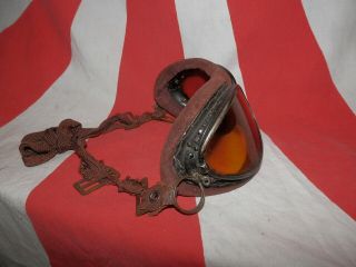 WW2 Japanese Goggles of sunglasses of a navy flying corps pilot.  Good 6