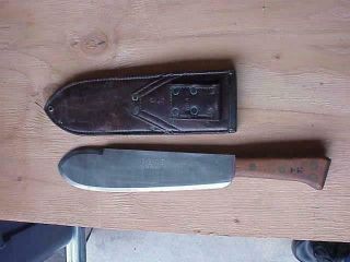 Usmc Orig Marine Bolo Knife Machete Village Blacksmith 1943 Boyt Sheath