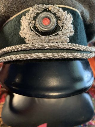 German Ww2 Officers Visor Hat, 2