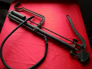 Vintage F.  E.  Myers & Bro Ashland Ohio Hand Foot Pump Sprayer Yr 1912 Mod 2813 2