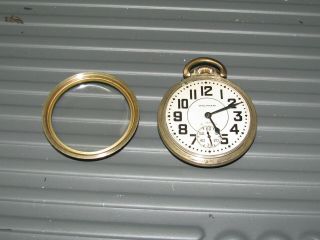 21 Jewel Waltham 1948 Pocket Watch With 10k Rolled Gold Case.