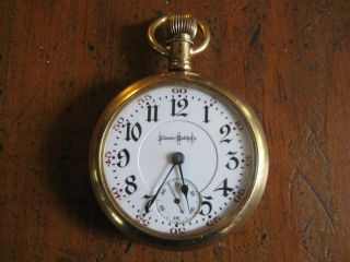 Antique Illinois Watch Co.  Pocket Watch Bunn Special