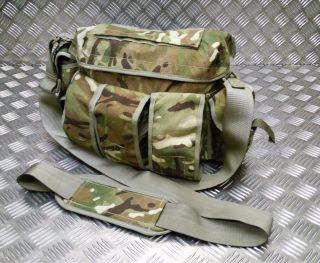 British Army Mtp Multicam Multicamo Ammunition Grab / Shoulder Bag - Sl