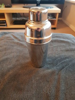 Vintage Silver Plated Cocktail Shaker