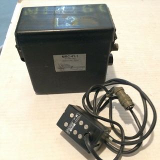 Mcdowell Battery Box Thales Mrc - 41 - 1 An/prc - 148 Radio Military Power Supply