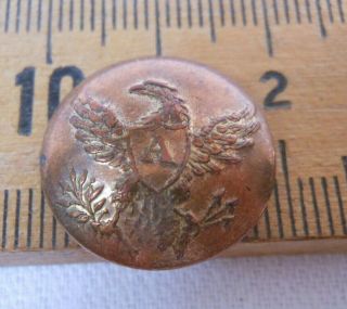 Early One Pc Us Army Artillery A Eagle Civil War Military Button
