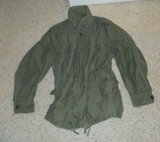 Vintage Us Army M - 1951 Field Coat Jacket Vietnam War Era
