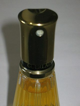 Vintage Guerlain Shalimar Perfume Bottle/Box Spray Cologne 2.  5 OZ 75 ML 3/4 Full 5