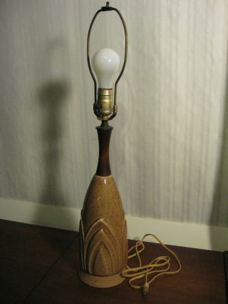 Vintage Ceramic Mid Century Table Lamp