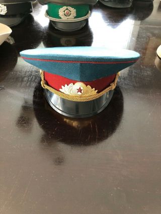 Soviet Russian Militia Parade Hat Cap Military Uniform USSR Size 56 / 2