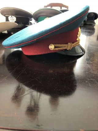 Soviet Russian Militia Parade Hat Cap Military Uniform USSR Size 56 / 5