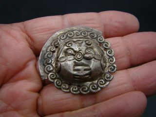 Chinese 19th century decorated 7 silver small artifact t4317 4