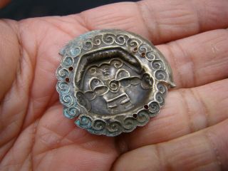 Chinese 19th century decorated 7 silver small artifact t4317 5