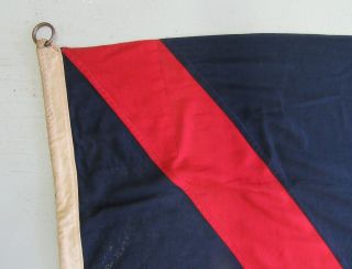 Rare WW2 ALLIED VICTORY IN EUROPE FLAG American British V - E Day Banner 3