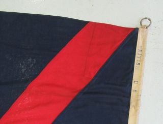 Rare WW2 ALLIED VICTORY IN EUROPE FLAG American British V - E Day Banner 7