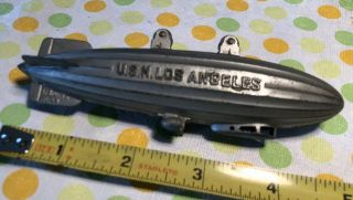 Vintage Tootsie Toy Zeppelin Blimp U.  S.  N Los Angeles Airship Guc