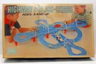 Sears Highway Police Chase 57062 3 Cars Full Track Battery Operated Instructions