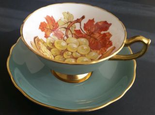 Stunning Hammersley Fruit And Nut Tea Cup And Saucer