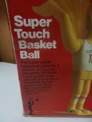 vintage JOCK basketball action player game SCHAPER touch toy 2