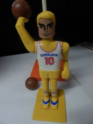 vintage JOCK basketball action player game SCHAPER touch toy 4