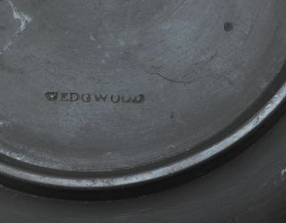Antique Wedgwood Smooth Turned 8 Inch Black Basalt Bowl 19th Century 5