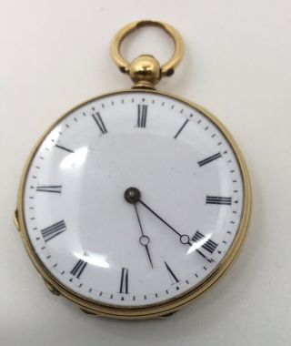 18k Patek Philippe & Cie Pocket Watch 1865 - 1870 Key Wind