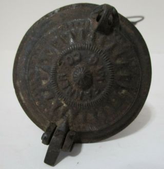 Antique 1865 - 1900 Cast Iron Fanner Carpenters Glue Pot with Insert 2